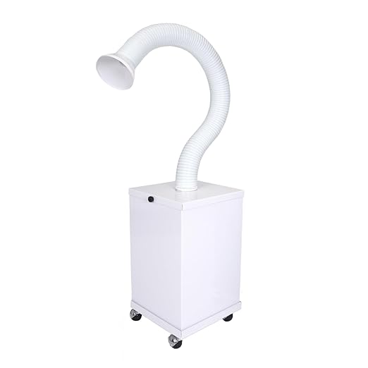 Extract All Portable Suction Air Filter HEPA, Fume Extractor, and Source Capture for Dental Chairs, Dental Clinics, and Dental Labs for Removing Fumes Mist Airbone Particles Easy to Clean & Maintain