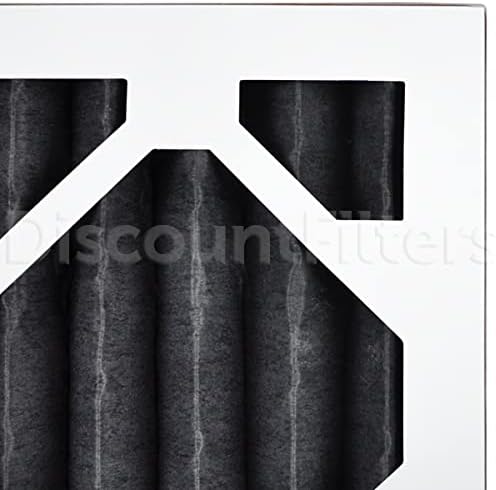 AIRX FILTERS WICKED CLEAN AIR. ODOR 18x20x1 MERV 7 Carbon Pleated Air Filter Great For Homes With Dogs Cats & Pets - Made in the USA - Box of 6