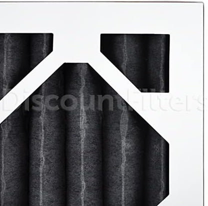 AIRX FILTERS WICKED CLEAN AIR. ODOR 18x20x1 MERV 7 Carbon Pleated Air Filter Great For Homes With Dogs Cats & Pets - Made in the USA - Box of 6