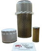 Complete Filter Kit (Air, Oil & Fuel) Fits Yanmar Tractors YM2610, YM2610D, YM2620, YM2620D, YM276, YM276D, YM2820, YM2820D, YM3110, YM3110D, YM3220, YM3220D, YM330, YM330D, YM336, YM336D & More