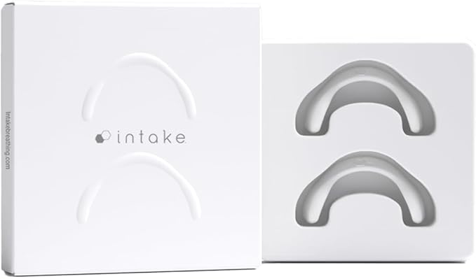Intake Breathing Extra Intake Bands (Pack of 2), Large (L1), Matte White. (Tabs NOT Included)