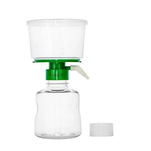 250ML Sterile Vacuum Filter Units with 0.22um CA Membrane, Individually Wrapped
