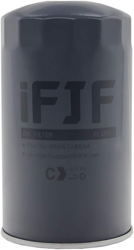 iFJF 5083285AA Oil Filter Replacement for Ram Truck 2500 3500 4500 5500 Diesel Engine 5.9L 1989-2008 6.7L 2007-2024 Replaces 5016547AA 5093092AA