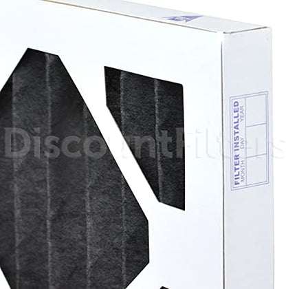 AIRX FILTERS WICKED CLEAN AIR. ODOR 14x24x1 MERV 7 Carbon Pleated Air Filter - Made in the USA - Box of 6