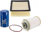 For 07-10 Dodge Ram 2500 6.7L Diesel Water Separator Fuel Filter Oil & Air 3pc