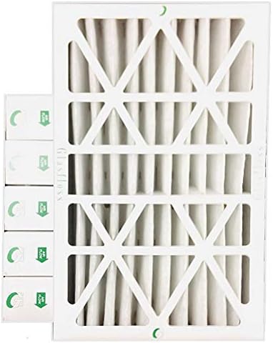 Glasfloss ZL 16x25x4 MERV 13 (FPR 10) 4" Inch Air Filters for AC and Furnace. Case of 6. Actual Size: 15-1/2 x 24-1/2 x 3-3/4