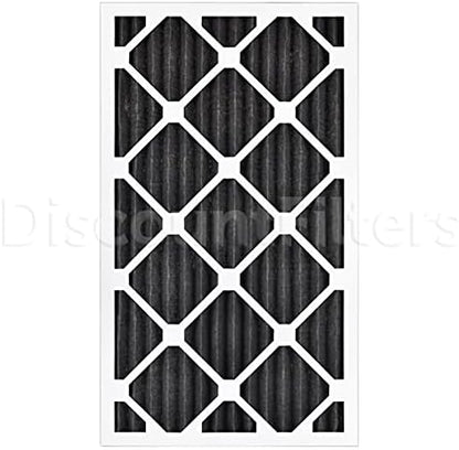 AIRX FILTERS WICKED CLEAN AIR. ODOR 14x24x1 MERV 7 Carbon Pleated Air Filter - Made in the USA - Box of 6