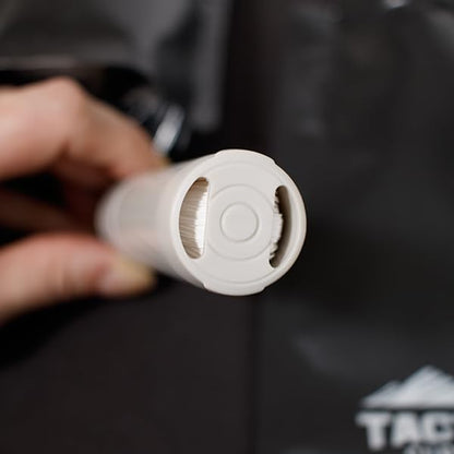Tactiko Survival Purifying Water Filter - UF Membrane, Activated Carbon - Filter 265Gal. from Rivers, Streams - SGS Certified - Camping, Emergency, Survival (Replacement Filter for Tactiko Pouches)