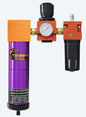 20 CFM, Tsunami 1/4" NPT Industrial Combination Water Separator Particulate Filter, Air Pressure Regulator & Lubricator Oiler