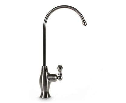 iFilters U300 3 Stage Under Sink Drinking Water Filtration System, Tankless, High Capacity Filters, Designer Faucet