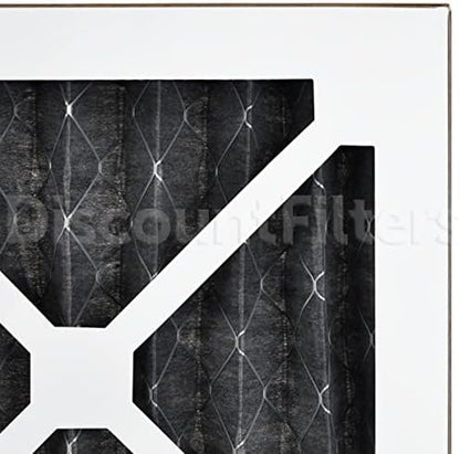 14x20x1 Air Filter AIRx ODOR MERV 7 Carbon Pleated Air Filter - Made in the USA - Box of 6