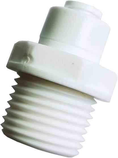 YZM 1/2" Male Thread x 1/4" OD tube Quick Connector fittings Water Purifiers Filters Reverse Osmosis Systems accessories set of 5.