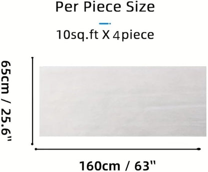 MERV13 Filter Material, Cut Suitable for Filter Inserts, Suitable for AC Vents, HVAC, Purifiers, Fan Filters, Electrostatic Filter Cotton (40 sq ft)