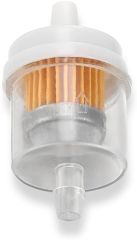 4 Pack Universal Gas Inline Fuel Filters for Motorcycle ATV Quad Go Karts Accessories 3/16 Inch