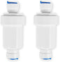 Misting System Water Filter Filter for 3/8 Garden Hose Hard Water Filter Misting System Protector Prevent Blockage 100 Mesh Outdoor Cooling System Patio Outdoor 2 Pieces