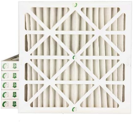 Glasfloss ZL 20x20x2 MERV 13 (FPR 10) 2" Inch Air Filters for AC and Furnace. Case of 12. Actual Size: 19-1/2 x 19-1/2 x 1-3/4