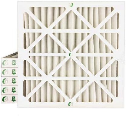 Glasfloss ZL 20x20x2 MERV 13 (FPR 10) 2" Inch Air Filters for AC and Furnace. Case of 12. Actual Size: 19-1/2 x 19-1/2 x 1-3/4