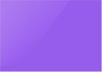 uxcell 4Pcs A4 Gel Light Lighting Filter Overlay Transparent Color Correction Plastic Vinyl PVC Sheets Photography Television Purple,0.3mm
