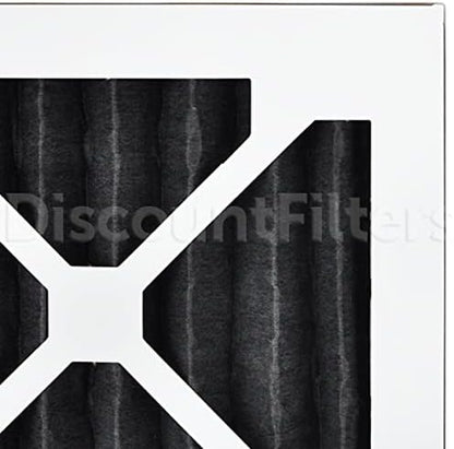 AIRX FILTERS WICKED CLEAN AIR. ODOR 20x25x1 MERV 7 Carbon Pleated Air Filter - Made in the USA - Box of 6