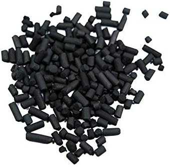 Wave Point 50 lbs (Bulk, 6.4 Gallon - 1 Cubic ft), Premium Virgin Activated Carbon Charcoal Pellets for Aquarium Fish Tank Pond Reef, Air Filter & AC with 2 Free Media Filter Bags