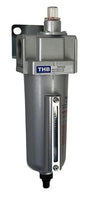 1/2" NPT Industrial Coalescing 0.01u Micron Filter Removes 99.98% of Oil, Moisture Vapor, Aerosols from Compressed Air Lines, 5oz Bowl, Auto Drain