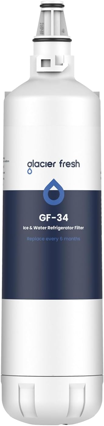 GLACIER FRESH Replacement for 7012333 Ice Maker Water Filter, Compatible With Sub-Zero 7012333 Water Filter, Manitowoc K00374 (1 Pack)