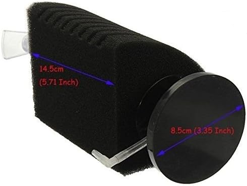 CNZ XY-2893 Air Driven 10 Layer Biochemical Bio Sponge Filter for Breeding Fry Betta Shrimp Discus Angelfish Nano Fish Tank