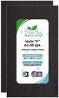 Breathe Naturally - Carbon Filters Compatible with Idylis F AC-38 Series Air Purifiers - Made for Idylis F AC-38/560885 Series - Made in USA - Odor Control for Air Purifiers(2 Pack Carbon Filter)