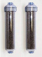 Oceanic Color Changing Mixed Bed Resin Deionization DI Replacement Inline Filter (2"x 10") (2)