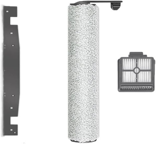 Compatible for Dreame H11S/H11 Pro/H12/H12S， Cordless Wet Dry Vacuum Cleaner Brush Roller and Filter Replacement Parts(B)