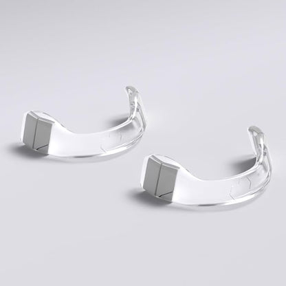 Intake Breathing Extra Intake Bands (Pack of 2), Small Medium (M1), Clear. (Tabs NOT Included)