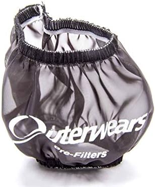 Outerwears 3" OD Black Shielded Breather Pre Filter P/N 10-1018-01