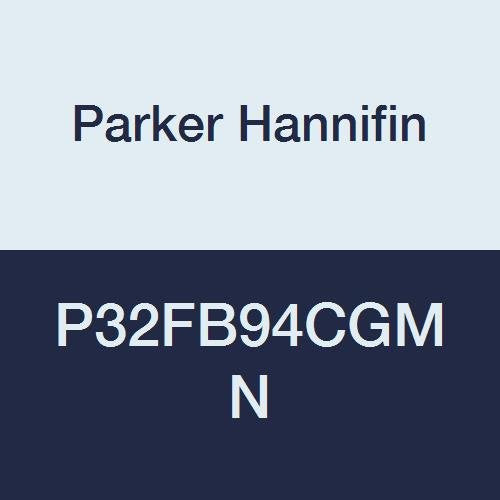 Parker Hannifin P32FB94EGMN Series P32FB Aluminum Global Modular Compact Particulate Filter, 5 µ Element, Poly Bowl with Bowl Guard, Manual Drain and Without Mounting Bracket, 1/2" NPT Port