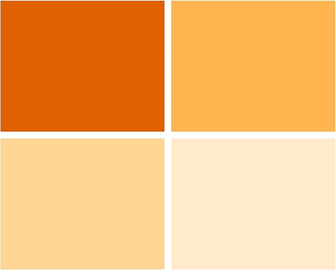 Meking 16x20 inches Lighting Gels CTO Photo Lights Gel Filters Transparent Color Correction Light Sheets for Photography Red Head Strobe Flashlight (Orange)