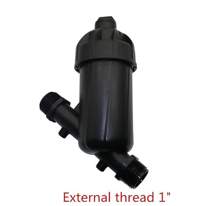 Multi-Size Y Strainer 3/4 to 1 - Durable Inline Mesh Filter for Farm Equipment/Garden Hose Water Treatment(1")