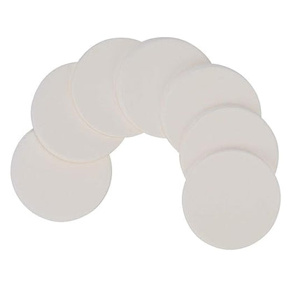 Labasics Qualitative Filter Paper Circles, 70 mm Diameter Cellulose Filter Paper with 15-20 Micron Particle Retention Medium Filtration Speed, Pack of 100