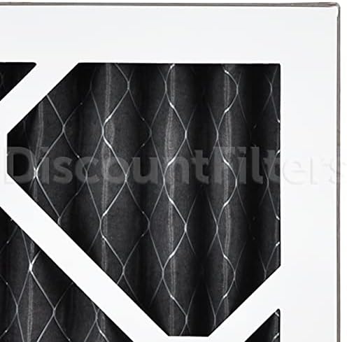 AIRx ODOR 16x16x1 MERV 7 Carbon Pleated Air Filter - Made in the USA - Box of 6