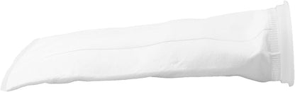 Filter Bag PP Non-Woven for Treatment, 25µm 50µm 100µm 150µm, Reusable Thermal Fixed Wool Monofilament Fabric, White Ø 105 mm x 380 mm(25um-3pcs)