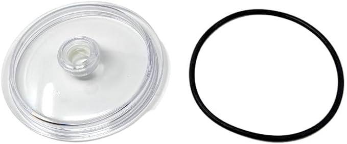 Replacement for Intex 11823 Leaf Trap Cover Lid for 12 Inch Sand Filter Pumps + O-Ring