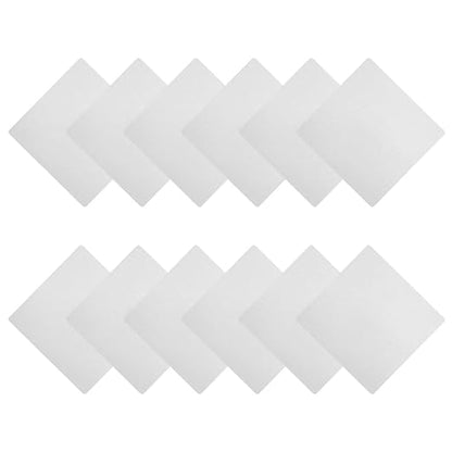 Qualitative Filter Papers 11.81 Inch Square Laboratory Filter Sheets for Water Absorption and Experimental Filtration 12 Pack