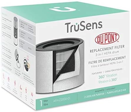 TruSens DuPont Standard HEPA Replacement Filter for Z-2000 TruSens Air Purifier (Medium)