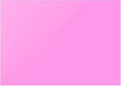 uxcell 4Pcs A4 Gel Light Lighting Filter Overlay Transparent Color Correction Plastic Vinyl PVC Sheets Photography Television Pink,0.3mm