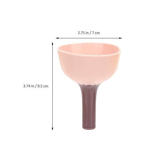 Veemoon 4-pcs Mini Kitchen Funnels with Strainer, Food Grade Liquid and Powder Funnels for Oil, Juice, and Solid Transfer, Portable Narrow Neck Set for Cooking and Bartending