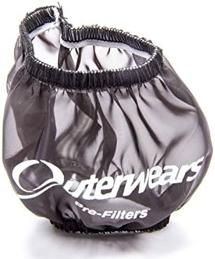 Outerwears 3" OD Black Shielded Breather Pre Filter P/N 10-1018-01