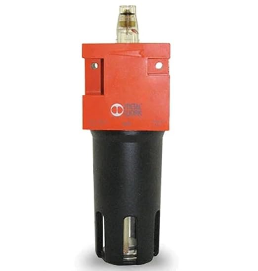 120 CFM, Tsunami 1" NPT Industrial Combination Water Separator Particulate Filter, Air Pressure Regulator & Lubricator Oiler