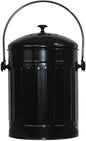 Markson Compost Bin with Airflow Lid and Charcoal Filter 1.5 Gallon Metal Black