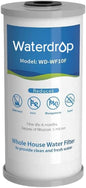Waterdrop Whole House Water Filter, Iron Filter, Sediment Filter for Well Water, Reduce Manganese, Replacement for Ispring, GE®, Waterdrop, Any 10" x 4.5" Whole House Water Filters System, 5 Micron