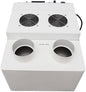Commercial Ultrasonic Humidifier 12kg/h Portable Continuous Cool Mist Maker Industrial Humidifier with Humidistat and Remote Sensor for Greenhouse Large Room Two Mist Outlet