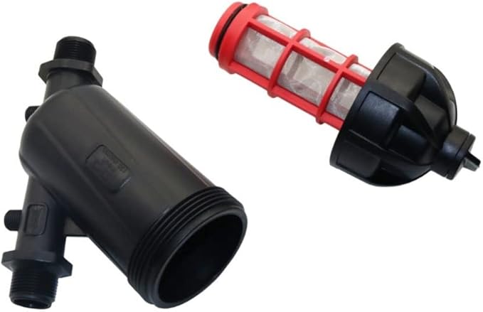 Durable Multi-Size Y Strainer - 3/4 to 1 Inch Inline Mesh Filter for Water Treatment in Farm Equipment and Garden Hoses(3/4")