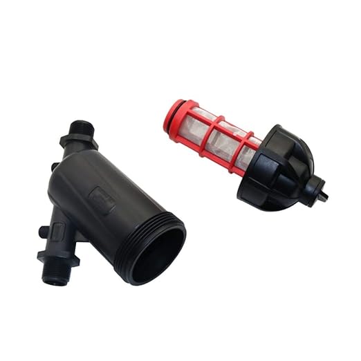 Multi-Size Y Strainer 3/4 to 1 - Durable Inline Mesh Filter for Farm Equipment/Garden Hose Water Treatment(1")